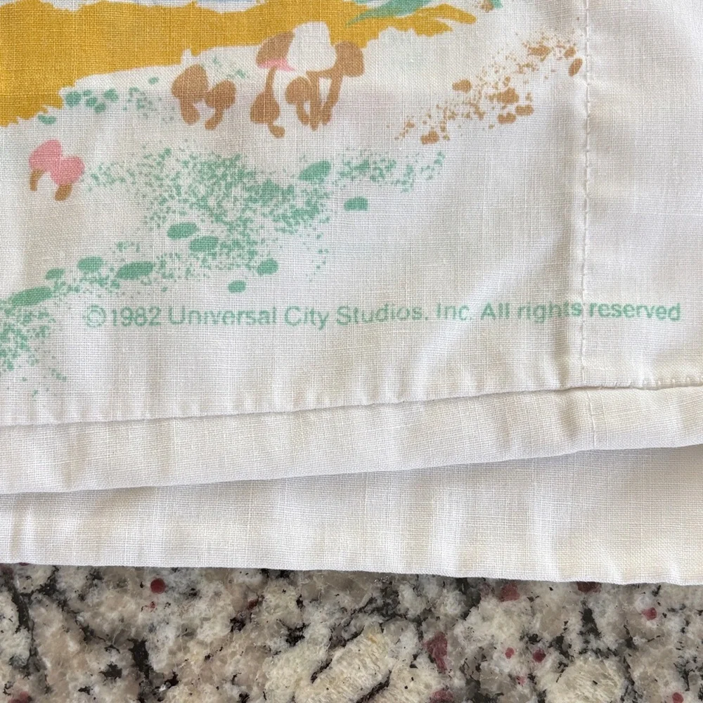 1982 E.T. Twin Bed Sheet Set
